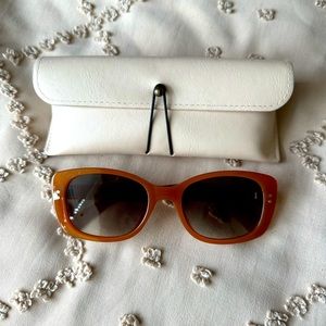 Rust Orange Retro Sunnies